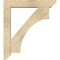 Ekena Millwork Westlake Slat Rough Sawn Bracket w/ Offset Brace, Douglas Fir, 6"W x 30"D x 34"H BKT0604X30X34WTL06RDF - alternate 3